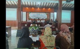 BUMDESMA SARIMULYO GEDANGSARI SELENGGARAKAN MUSYAWARAH ANTAR KALURAHAN 